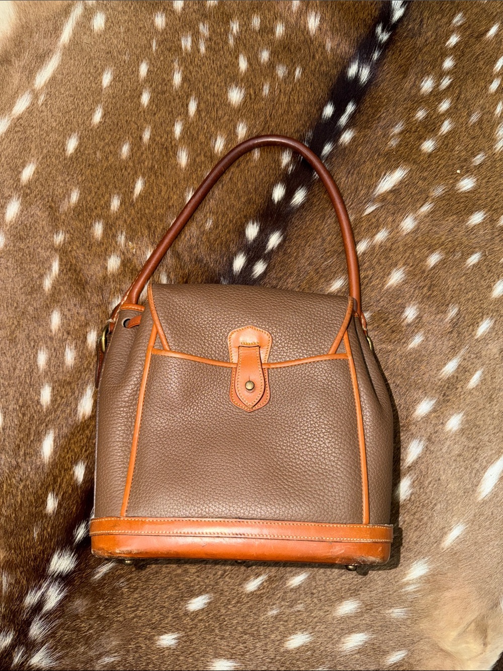 Vintage Dooney & Bourke All Weather Leather Dover - Picture 2 of 7